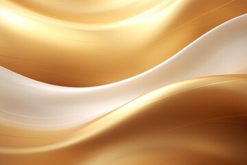 Wall Mural - luxury golden color Abstract wave background. Abstract soft color waves  gold  gold