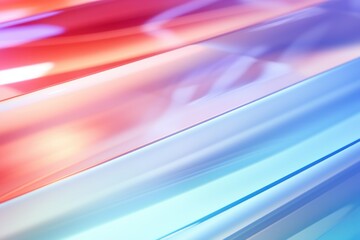 Wall Mural - Abstract light neon soft glass background texture in pastel colorful gradient.