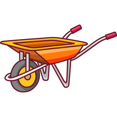 Poster - Wheelbarrow Sticker