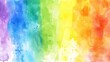 © Generative AI - LGBT pride rainbow flag Symbol of sexual minorities and tolerance LGBTQ LGBT community concept Watercolor painted background with copy space for design Wide banner Website header : Generative AI