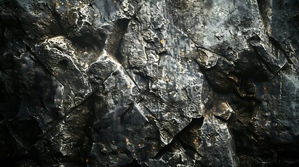 Aufkleber - Rock texture Gray grunge background with copy space for design Web banner Mountain texture Detail : Generative AI