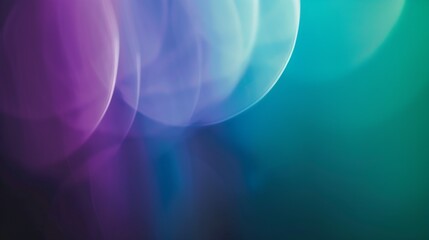 Aufkleber - Abstract colorful background Purple blue green background with copy space for design Web banner : Generative AI