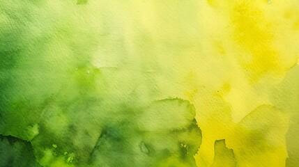 Aufkleber - Dirty yellow green texture Watercolor Abstract Dark olive color Art background with space for design : Generative AI