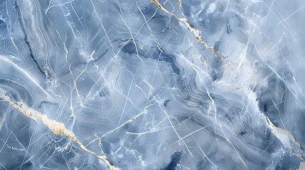 Poster - Blue gray abstract background Stone background Toned rock texture Marble effect Panorama Wide banner with beautiful pattern texture : Generative AI