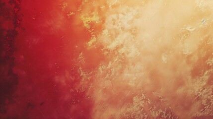 Poster - Texture of old worn paper The original beautiful vintage background in red golden and beige tones in grunge style : Generative AI