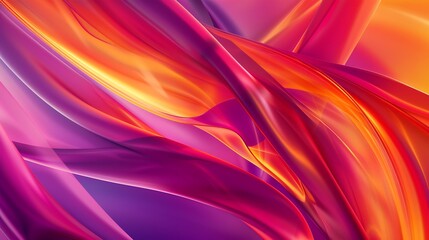Fototapete - Purple red orange abstract background Gradient Colorful luxury background with space for design Valentine Mothers Day Golden cherry matte surface : Generative AI