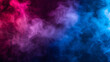 © ASHFAQ - colorful smoke on the dark studio, abstract background.