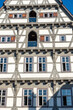 Fassade der Stadtbibliothek in Schwäbisch Gmünd, einem 