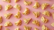 A spread of fortune cookies