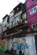 alte verfallende Fassaden, Rücksete Soi 6, Pattaya