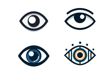 Sticker - Eye icon - eye symbol. flat eye sign vector
