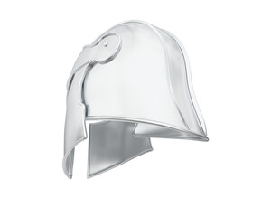 Canvas Print - War helmet isolated on background. 3d rendering - illustration