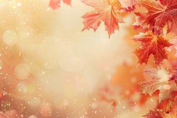 Close up of leaves on a tree, perfect for nature backgrounds