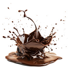 Poster - splash of chocolate