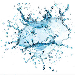 Wall Mural - water splash