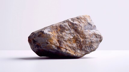 Poster - A large rock sitting on top of a table, suitable for various concepts