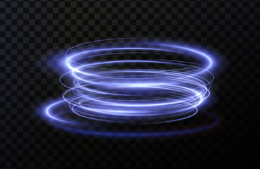 Vector tornado white, winter whirlwind white , light funnel white , swirling white lines light. Festive design element. Vector png.	
