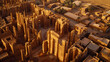 Al Diriyah old capital . Diriyah ruins  Saudi cultu