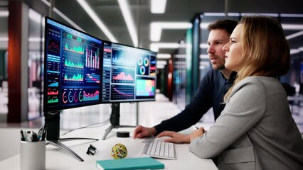 Aufkleber - Data Analyst Using Data Analytics KPI