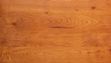 Wall Mural - Wood texture background. Cherry wood desktop texture background, cherry wood texture background.	