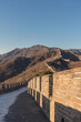 Mu tian Yu Great Wall at winter view