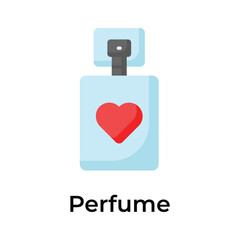 Wall Mural - Download trendy icon of perfume, fragrance bottle vector