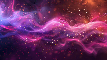 Wall Mural - Beautiful abstract background with vibrant colors. The image features a smooth, flowing design with a wave-like pattern.