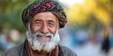 Fototapeta  - emotional portrait of happy pakistani man, ai generated