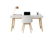 © Your Choice - Sleek Office Desk Isolated on Transparent Background