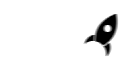 Poster - Animation set, rocket symbol. Animations: transparency, zooms, transition top to down, transition left to right, slide up to down, slide left to right