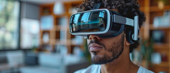 Aufkleber - VR experience, augmented reality, artificial intelligence, entertainment industry, educational 3D, futuristic learning.