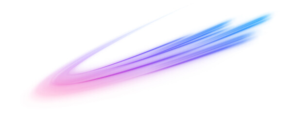 Poster - Light beam illustration, neon light strip, high speed motion background, on transparent background in PNG format. Sport car is made of polygons, lines and connected dots. Vector PNG.	
