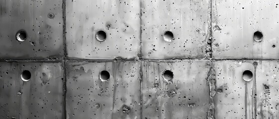 Poster - Texture of gray cement and concrete in high resolution (XXL size).