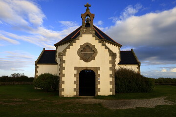 Wall Mural - Chapel Notre-Dame-de-la-Côte located on the tip of Penvins in the town of Sarzeau