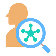 Sticker - Epidemiology Icon