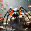 dangerous spider, ai-generatet