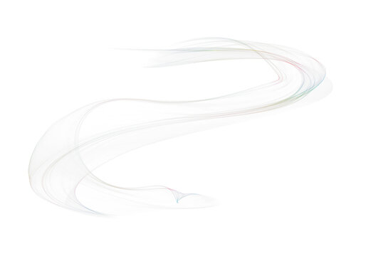 Flame wave transparent background