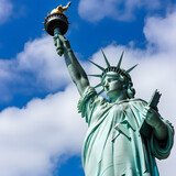 Fototapeta Nowy Jork - statue of liberty, ai-generatet