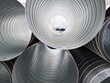 Aluminum Air Tubes: Construction Site Stack