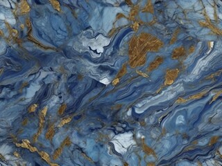 Sticker - Blue marble background