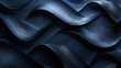 © Matthew - An abstract image of dark blue wavy shapes with scattered water droplets on the surface, reminiscent of ocean waves at night