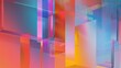 © Matthew - The image features an array of vibrant geometric shapes with a 3D effect, showcasing a modern and abstract aesthetic