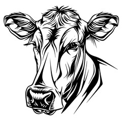 Wall Mural - Cow Vector