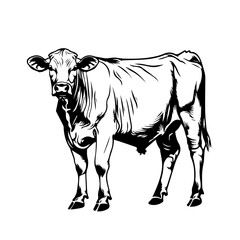 Wall Mural - Cow Vector