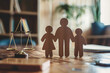 Legal Guardians: Family Couple Consultations with Lawyer or Insurance Agent