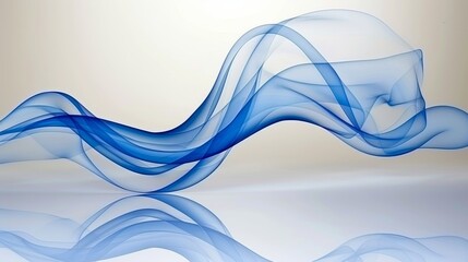 Poster - Blue abstract design background with vibrant colors and artistic patterns for creative projects