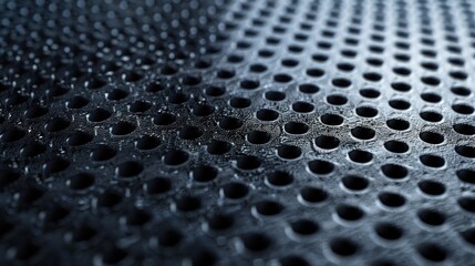 Poster - Close up of a textured metal surface. Suitable for industrial concepts