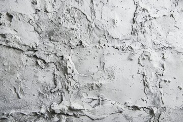 Poster - Close-up of a white wall with peeling paint. Suitable for backgrounds or textures