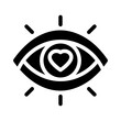 eye glyph icon