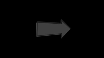Poster - Directional icon, directional arrow line direct on the place .